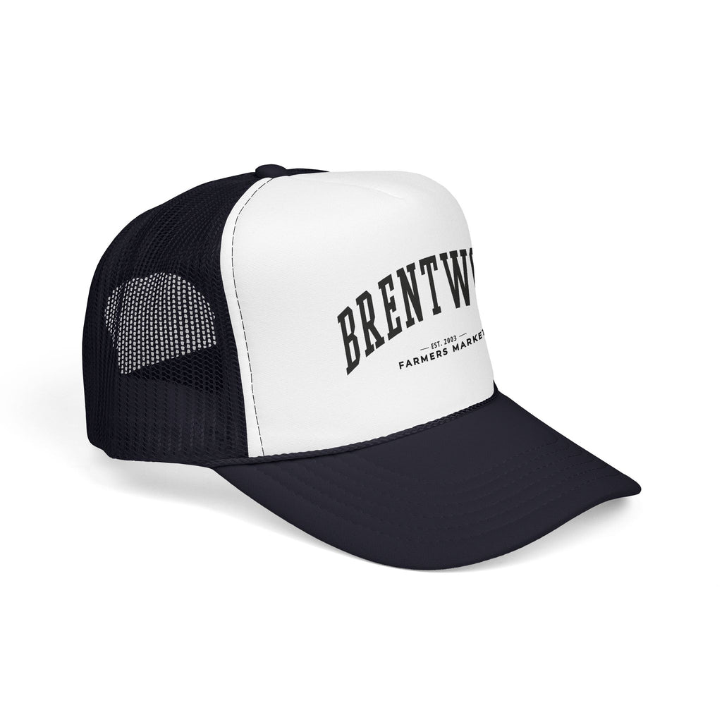 Brentwood Farmers Market Trucker Hat (Large City Text)
