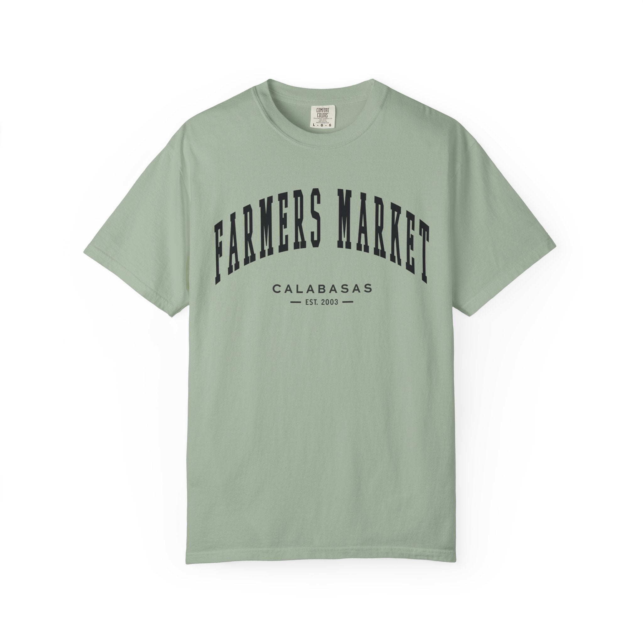 Calabasas Farmers Market Collegiate Tee (Small City Text)