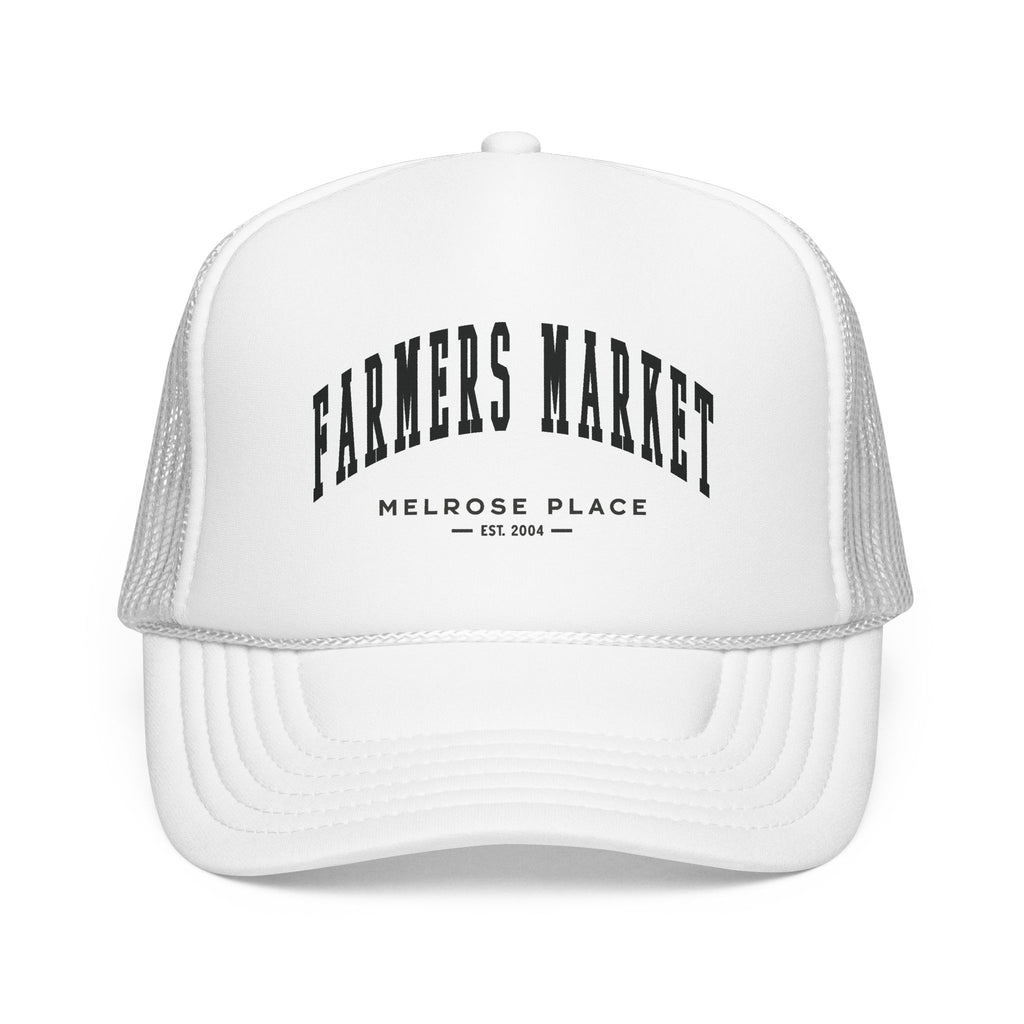 Melrose Place Market Trucker Hat (Small City Text)