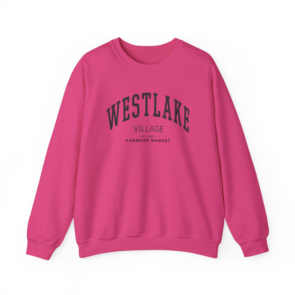 Westlake Village Farmers Market Collegiate Crewneck (Large City Text)