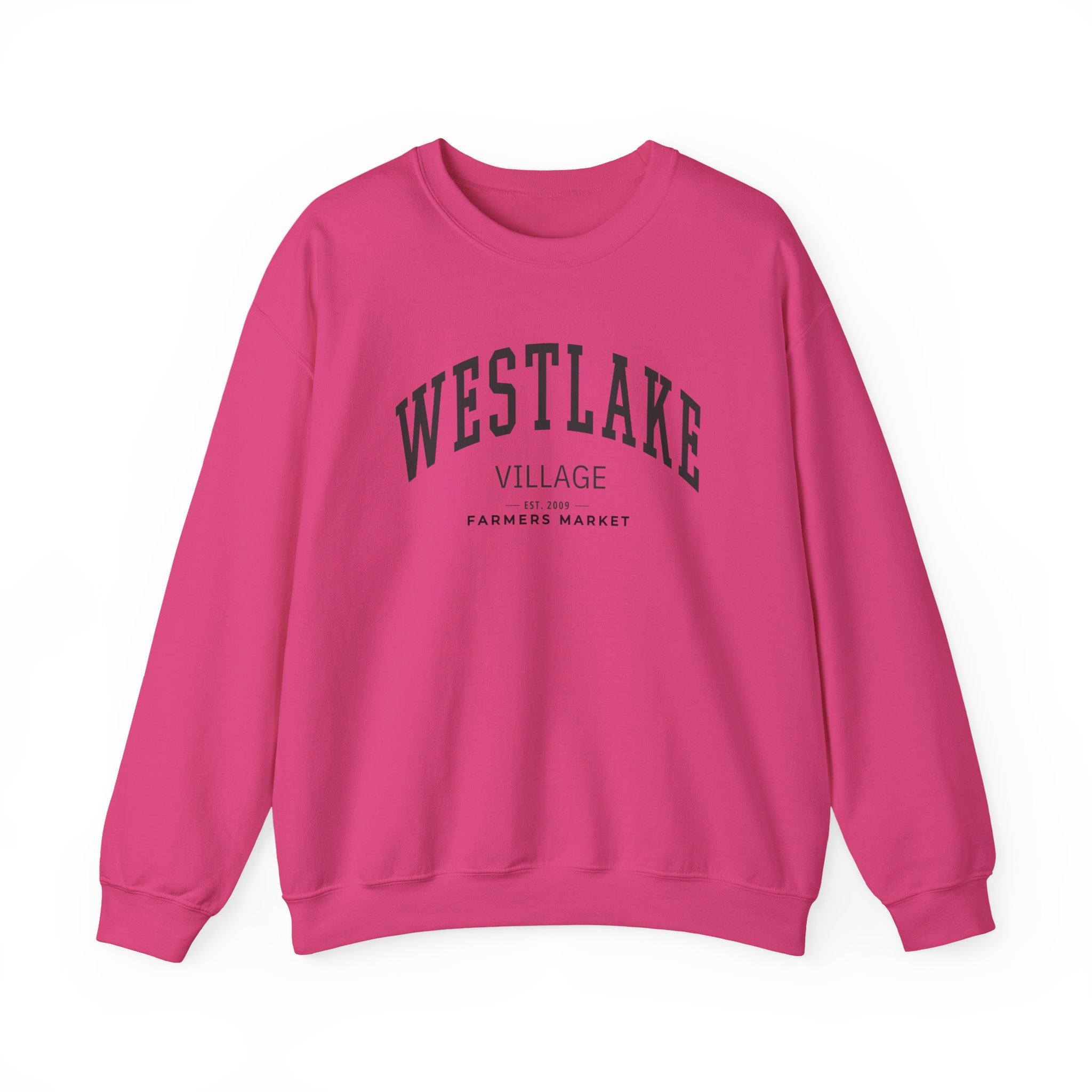 Westlake Village Farmers Market Collegiate Crewneck (Large City Text)