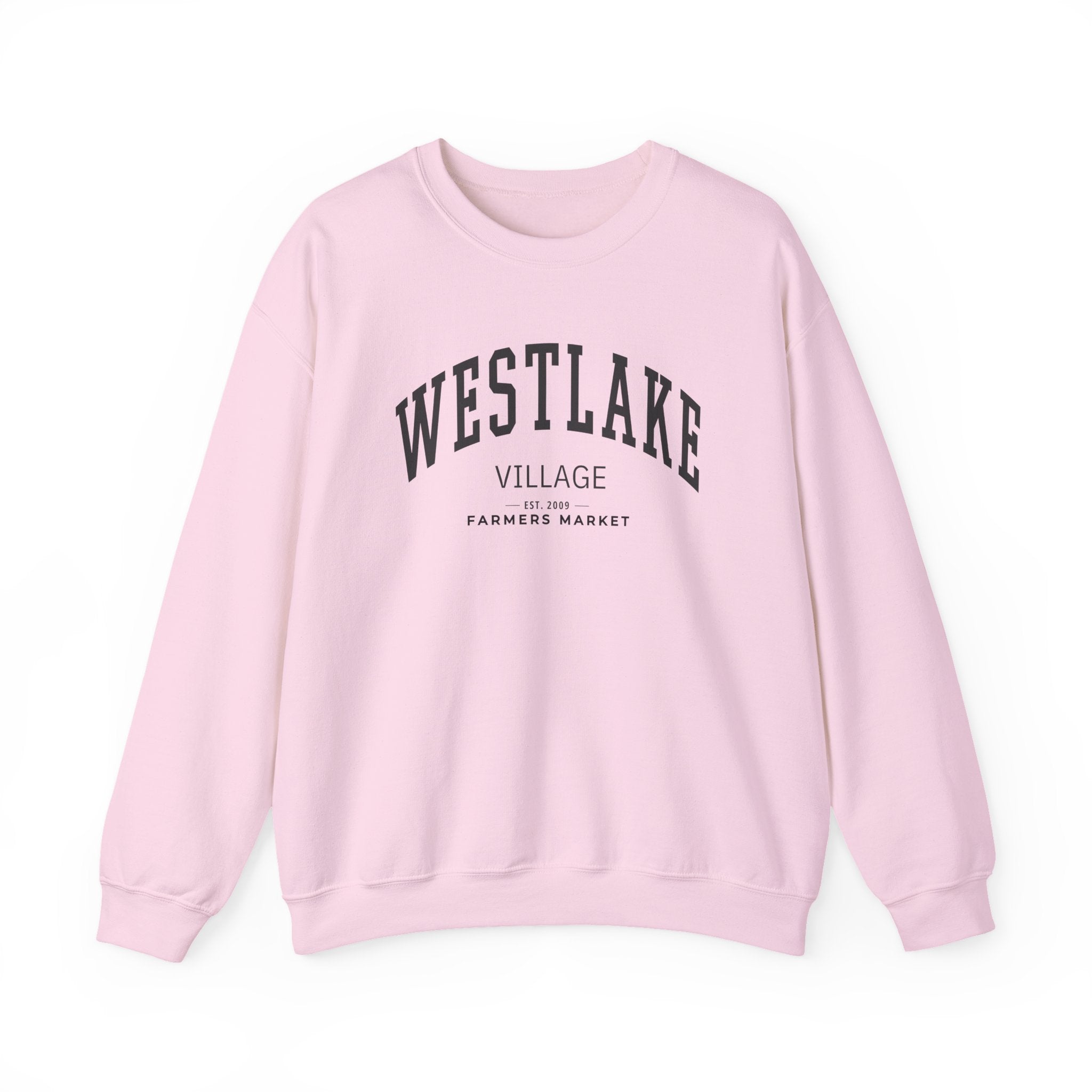Westlake Village Farmers Market Collegiate Crewneck (Large City Text)