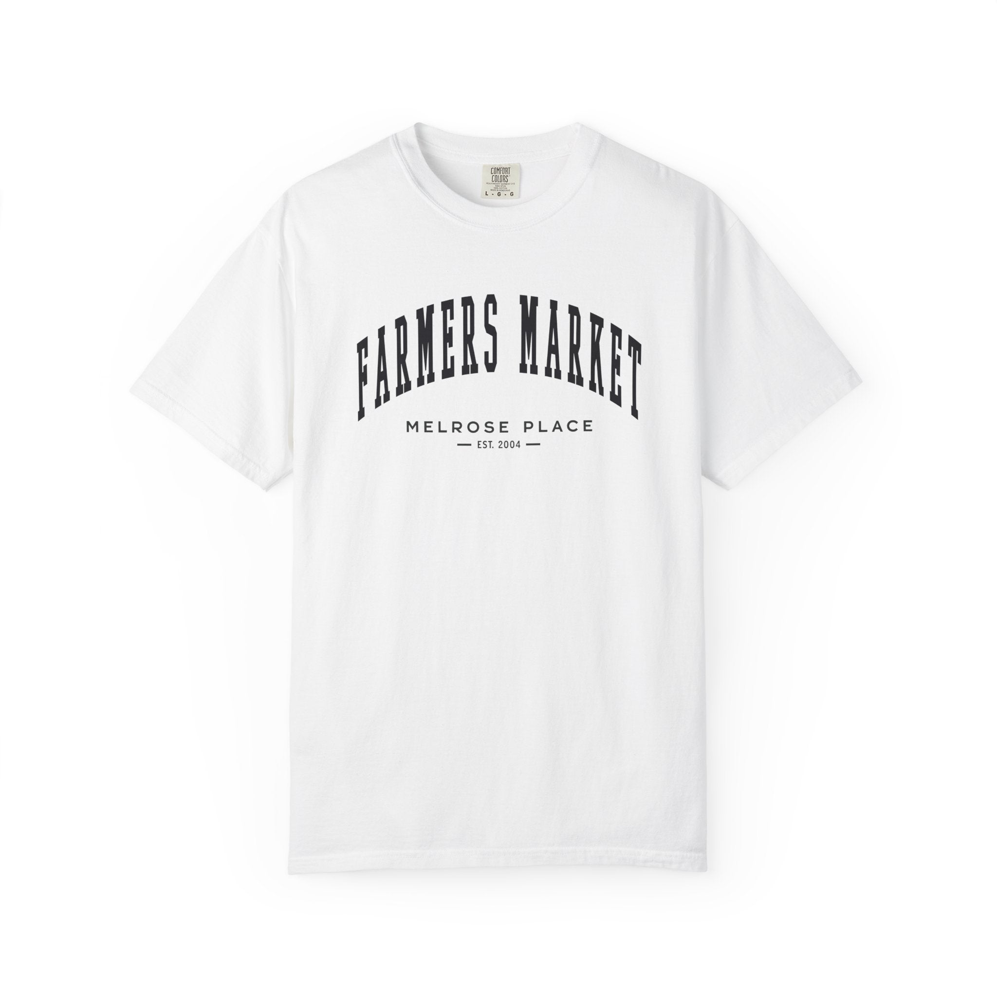 Melrose Place Farmers Market Tee (Small City Text)