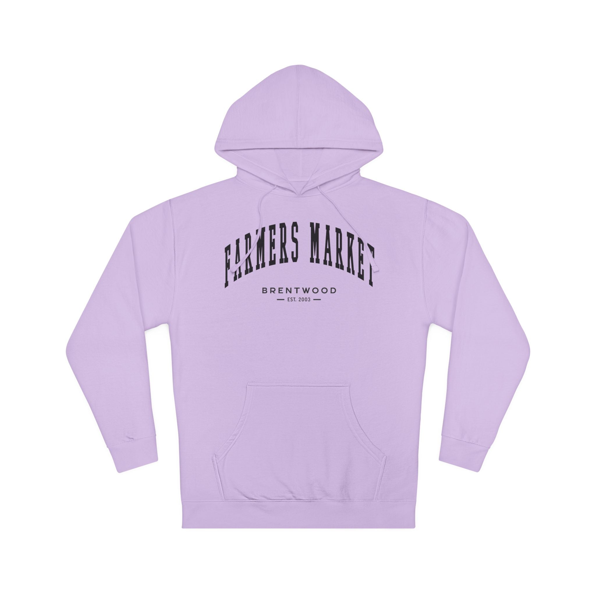 Brentwood Farmers Market Hoodie (Small City Text)