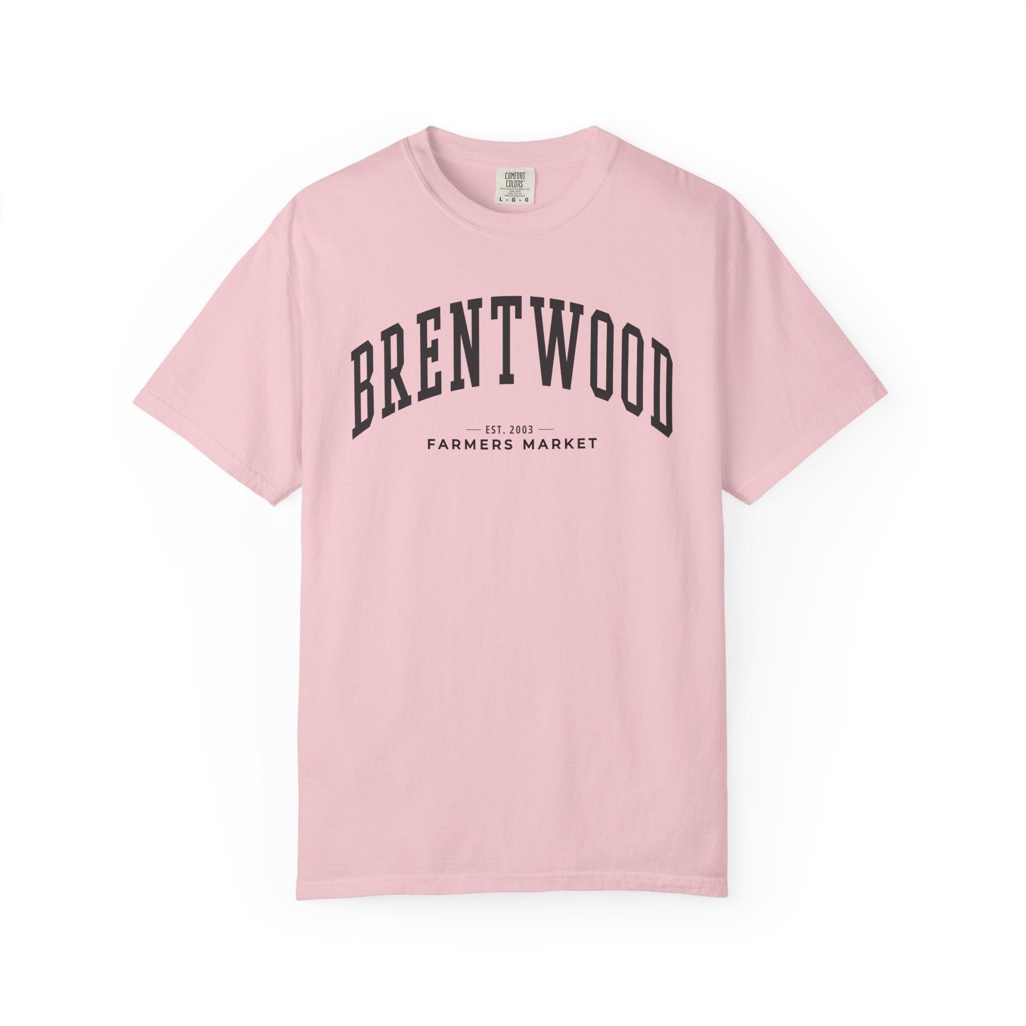 Brentwood Farmers Market Tee (Large City Text)