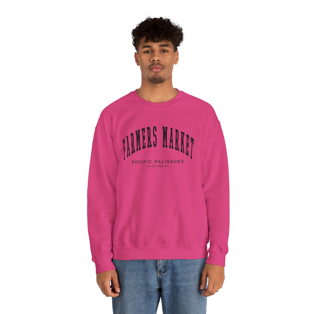Pacific Palisades Farmers Market Collegiate Sweatshirt (Small City Text)