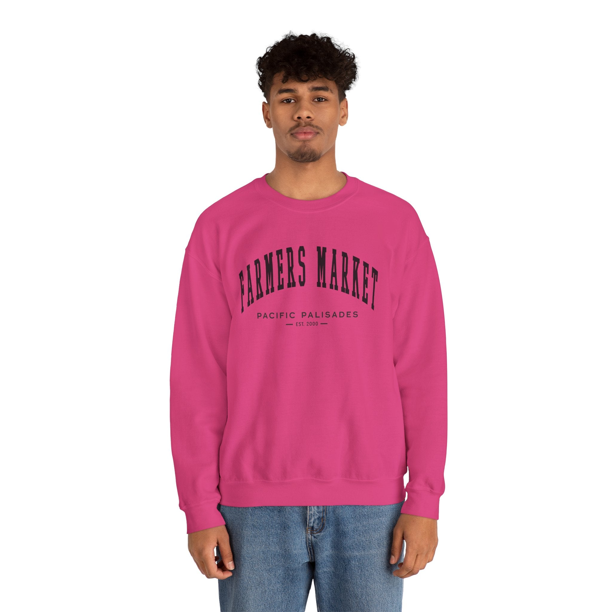 Pacific Palisades Farmers Market Collegiate Sweatshirt (Small City Text)