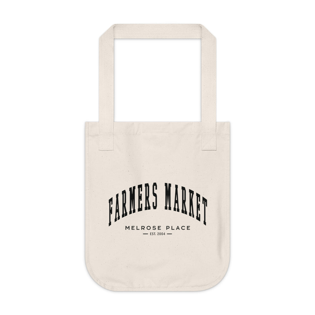 Melrose Place Market Tote (Small City Text)