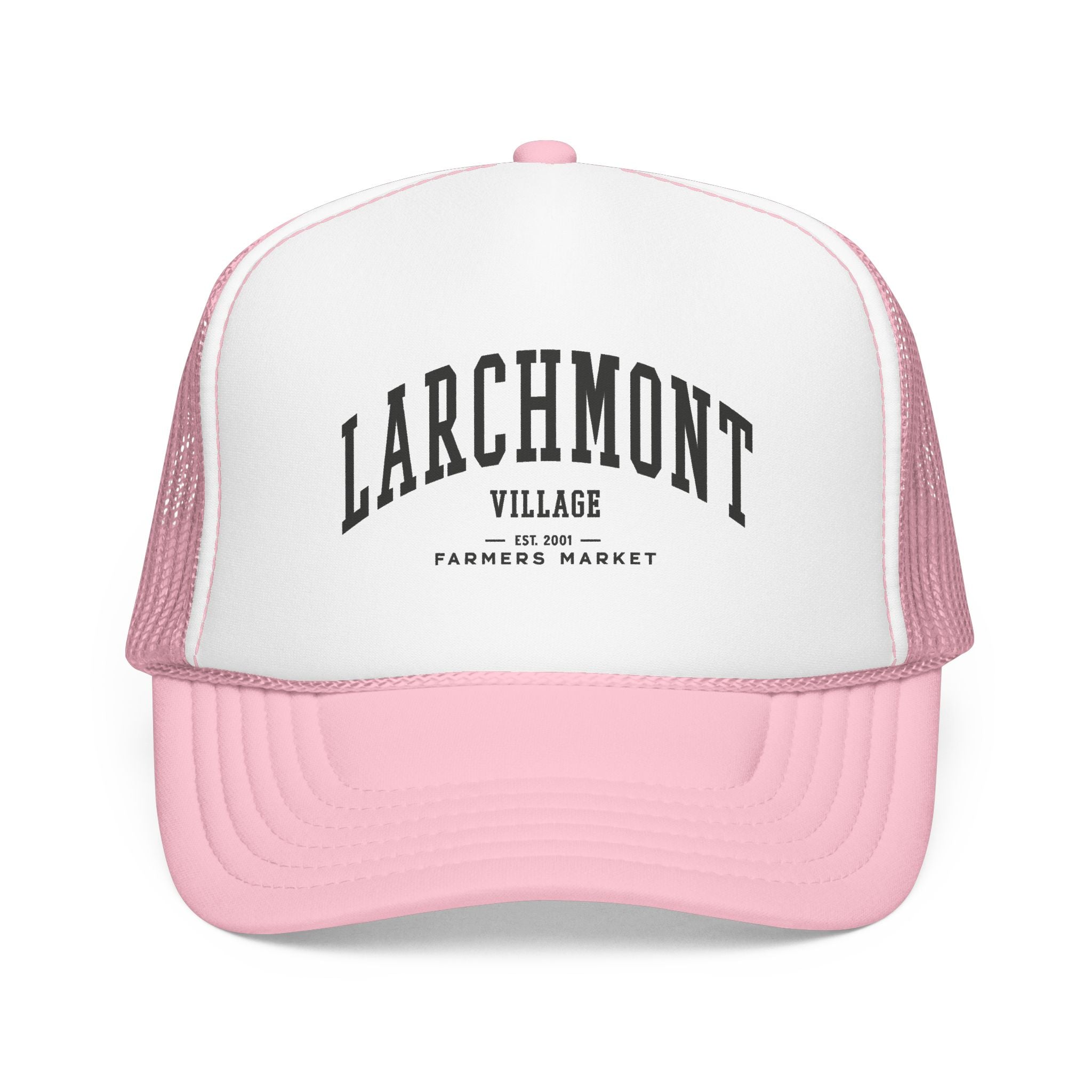 Larchmont Village Market Trucker Hat (Large City Text)