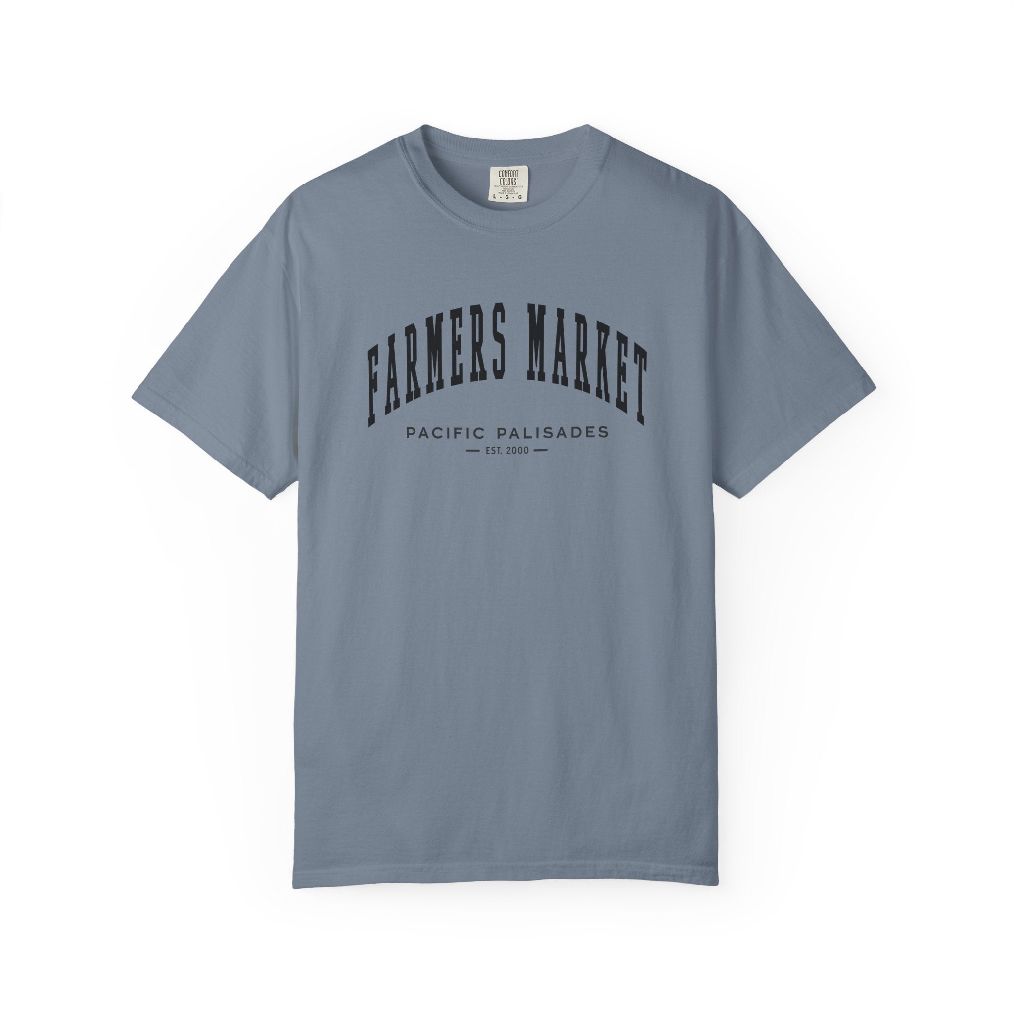 Pacific Palisades Farmers Market Collegiate Crewneck (Small City Text)