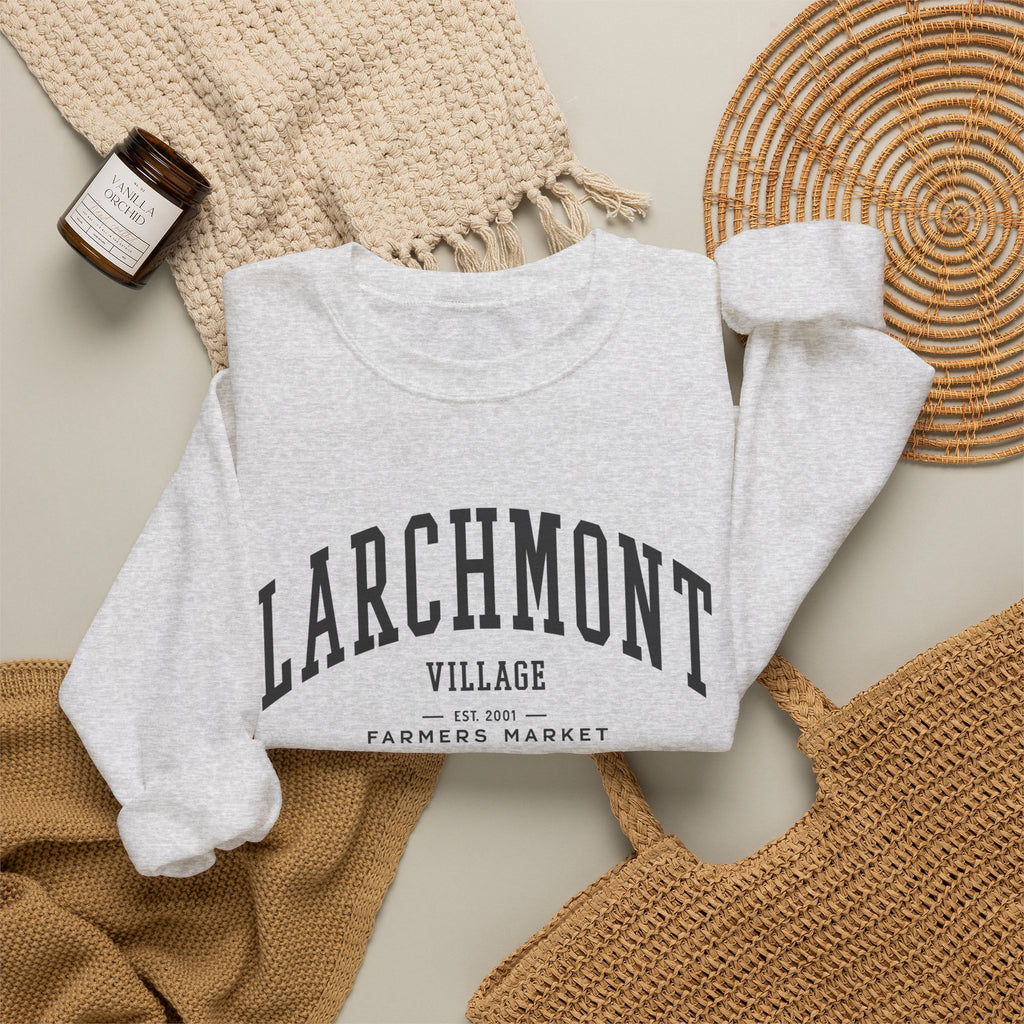 Larchmont Village Farmers Market Sweatshirt (Large City Text)